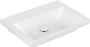 V&B Schrank-Waschtisch Subway 3.0 Eckmodell in Weiß, B: 65 cm, T: 47 cm - Bild 1