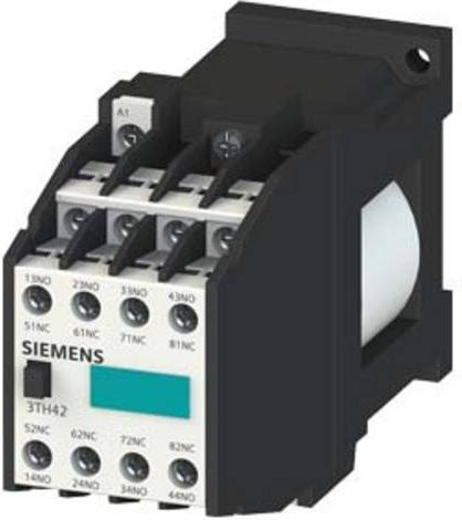 Siemens Hilfsschütz 3TH4280-0BG8 in Schwarz - Bild 1