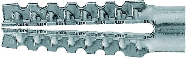 Fischer Metallspreizdübel FMD 8 x 38 aus Stahl in Silber, 100 Stück - Bild 1