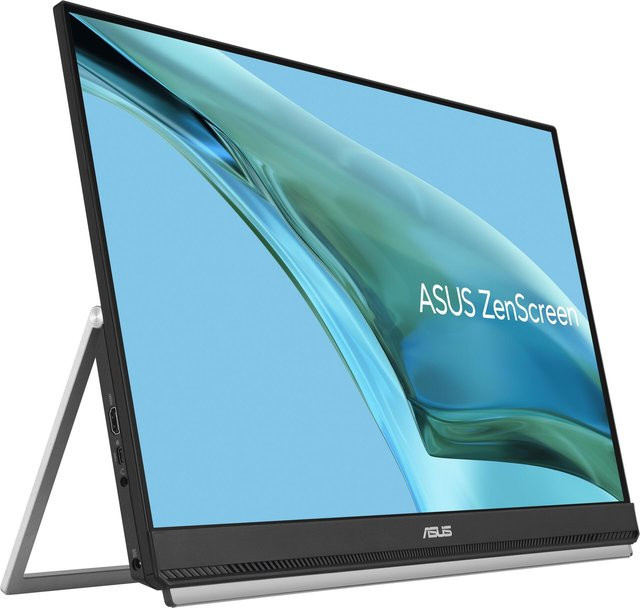ASUS ZenScreen MB249C LED-Monitor, 24 Zoll, Full HD, IPS-Panel, Schwarz, USB-C und HDMI - Bild 1