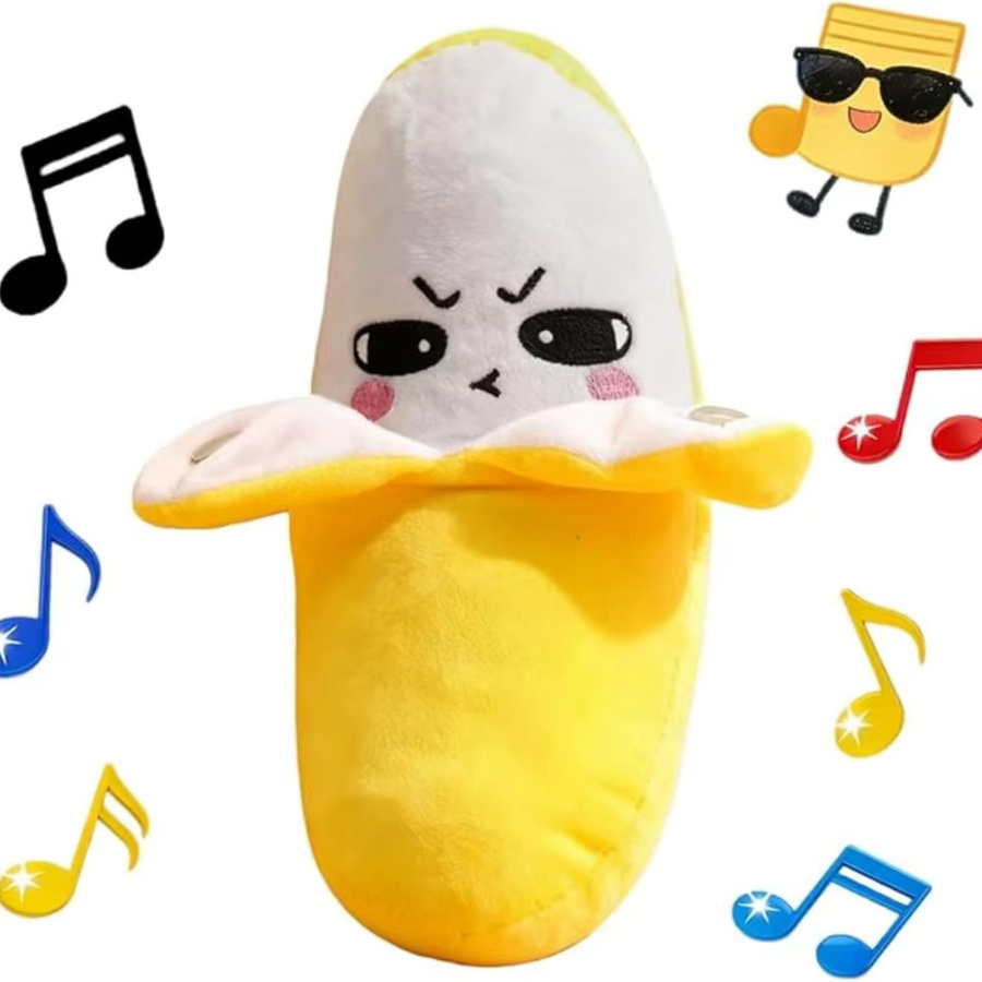 Bandai Interaktive Musik-Rhythmus-Plüschpuppe Banane, Lernspielzeug - Bild 3
