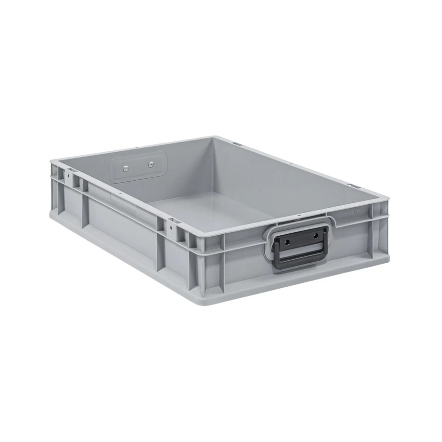 PROREGAL Eurobox Nextgen Portable Duo Transportbehälter Grau H x B x T: 12 x 40 x 60 cm, 23 Liter - Bild 2