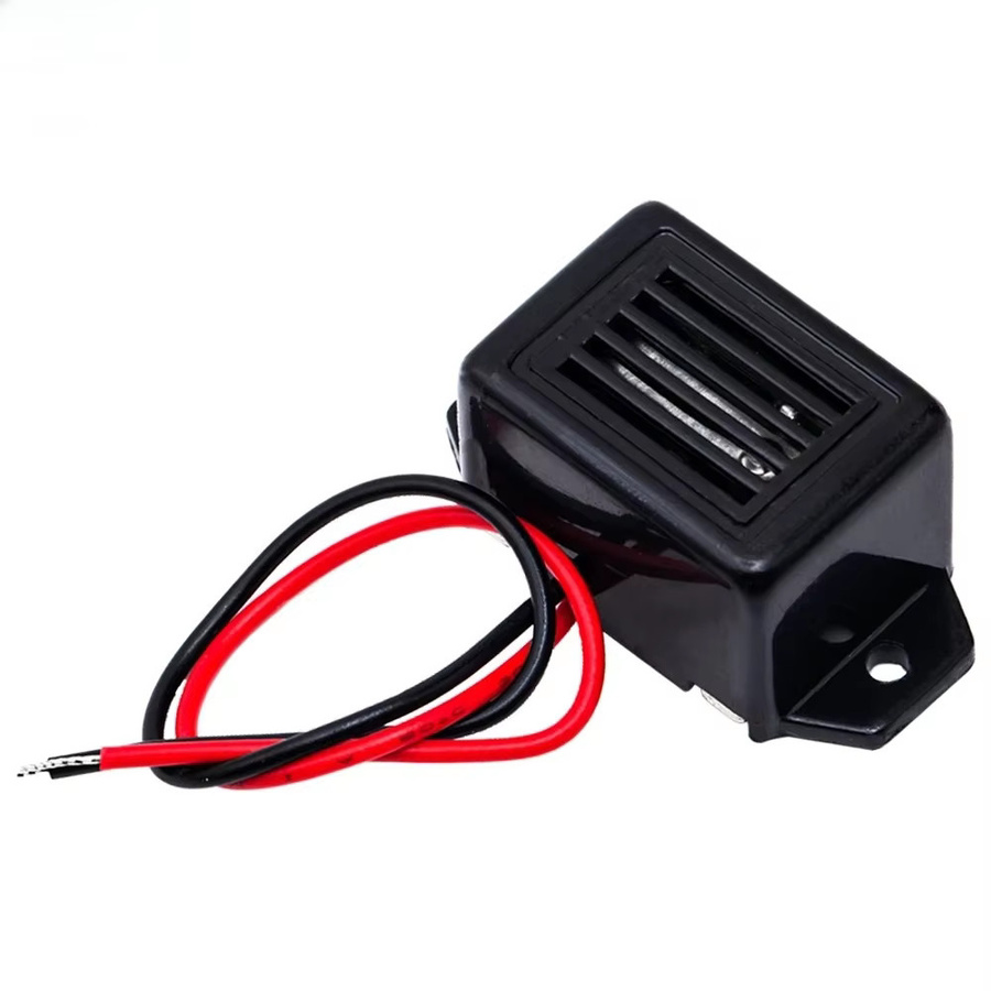 wishiot Alarmsummer DC 12V 85dB Mini elektronischer mechanischer aktiver Summer mit Konstantton - Bild 5
