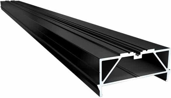 Aluminium Unterkonstruktion TWIXT ISO von Karle & Rubner in Schwarz - Bild 1