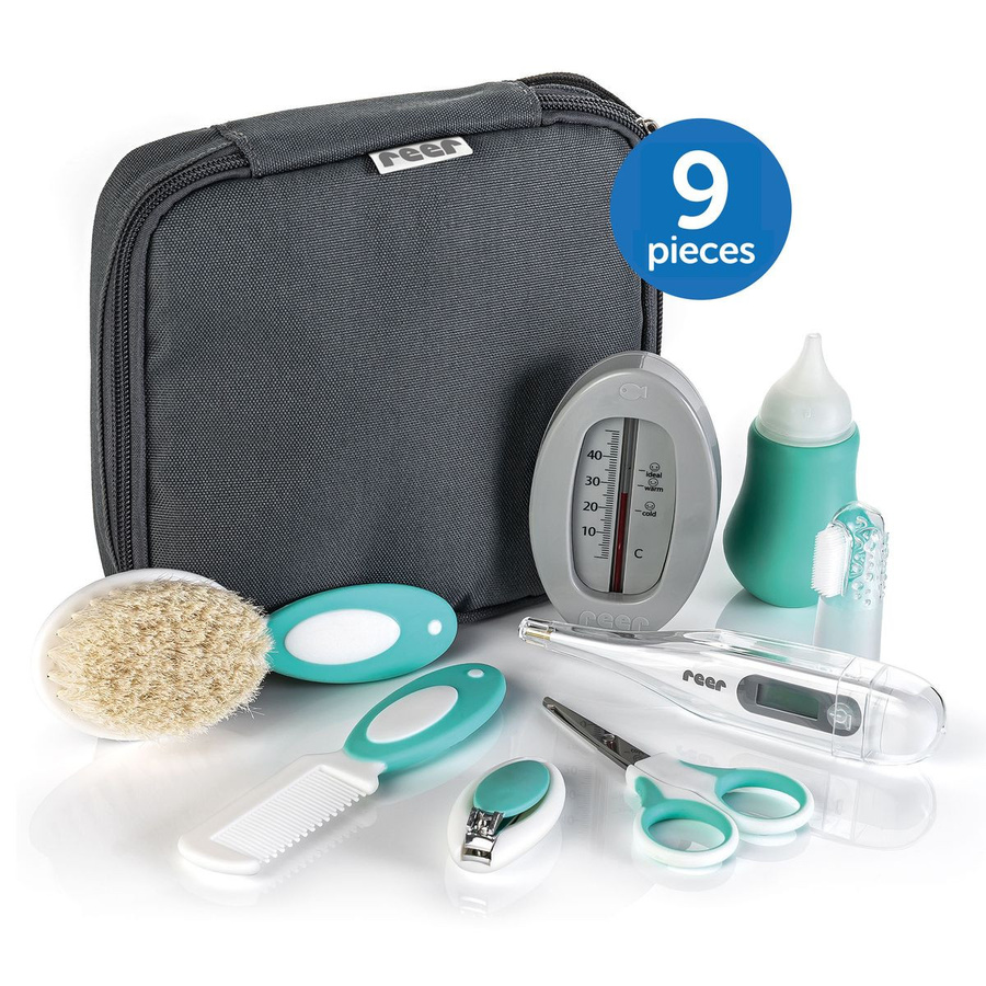Reer BabyCare Plegeset, 9-tlg., Grau - Bild 3