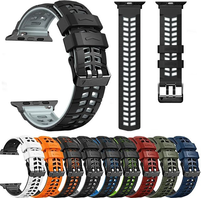 QCTOG Smartwatch Armband, Silikon, Unisex - Bild 1