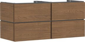 Hansgrohe Waschtischunterschrank Xilesa E mit 4 Schubladen, Breite: 137,5 cm, Tiefe: 55 cm - Bild 1