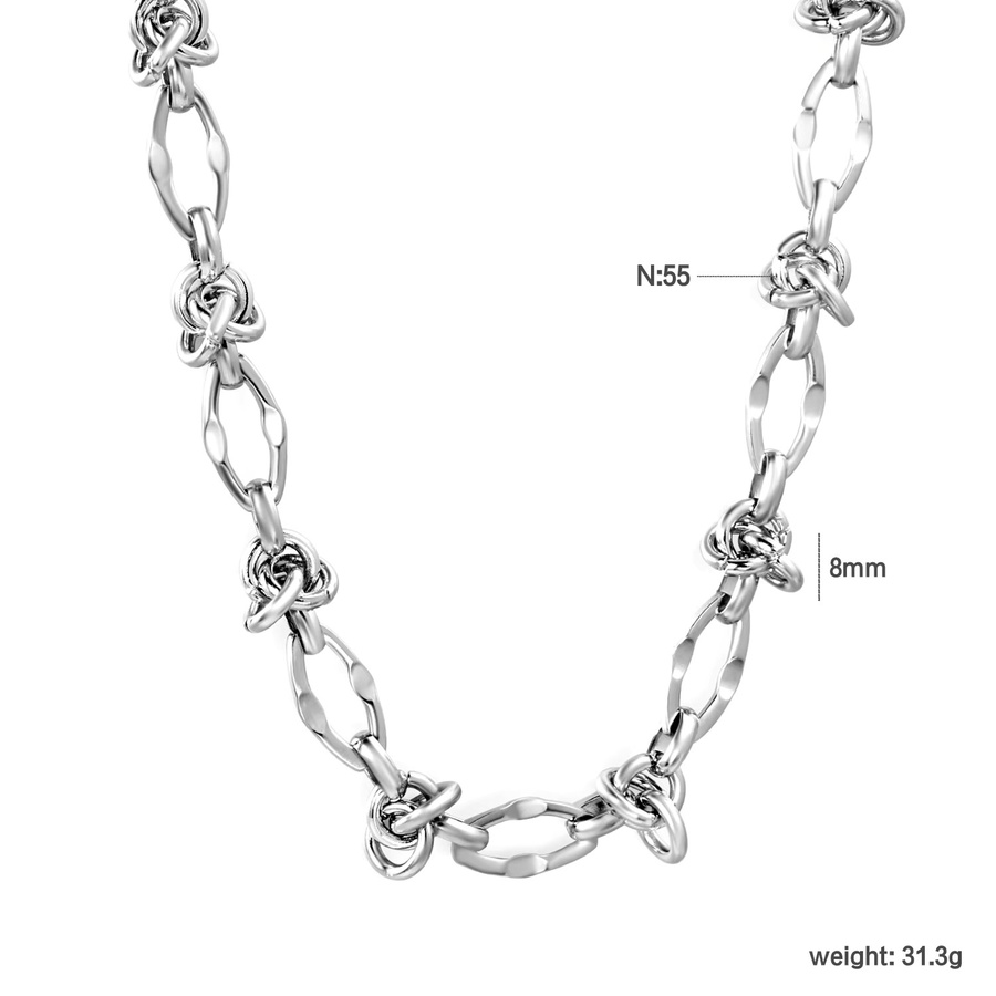 LUXUKISSKIDS Gliederkette, Edelstahl, Silber, Unisex - Bild 2
