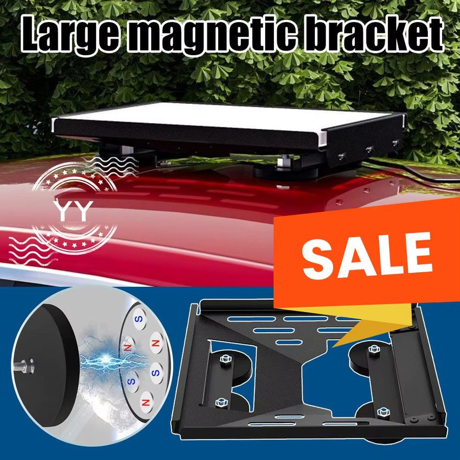 StarLink Mini Flachmontage-Kit für Auto, Wohnmobil und Boot in Schwarz mit magnetischer Dachmontagehalterung und Schnellverschluss - Bild 2