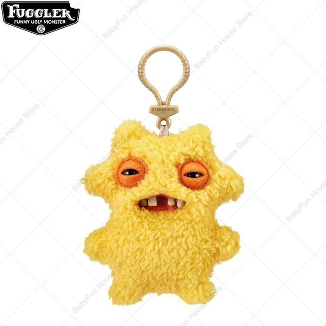 Fuggler Hässliche Zähne Monster Plüschtiere Schlüsselanhänger, Gelb, ab 14 Jahren - Bild 1