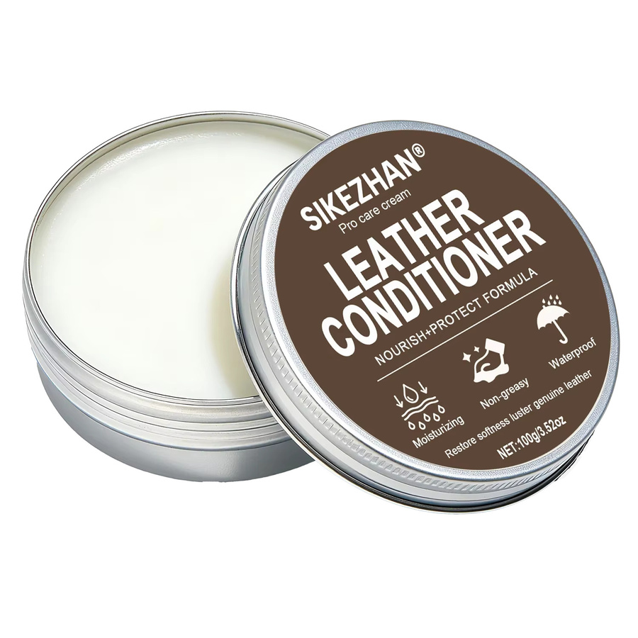 jaysuing Lederreparatur und Pflege Set mit Reiniger, Conditioner, Balsam, Kratzer-Entferner und Farberneuerer für Sofas, Autositze und Schuhe - Bild 6