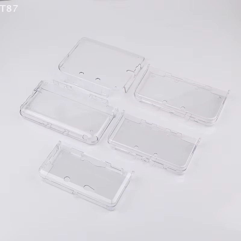 Transparente Split Shell Schutzhülle und LCD-Bildschirmfolie für Nintendo 2DS, 3DS und 3DSLL - Bild 3