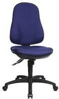 Topstar Drehstuhl Support SY in Blau und Schwarz für Home-Office und Büro - Bild 1