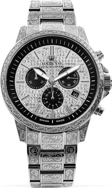 LOUIS XVI Chronograph, Quarz, Edelstahl, 43 mm, Herren - Bild 1