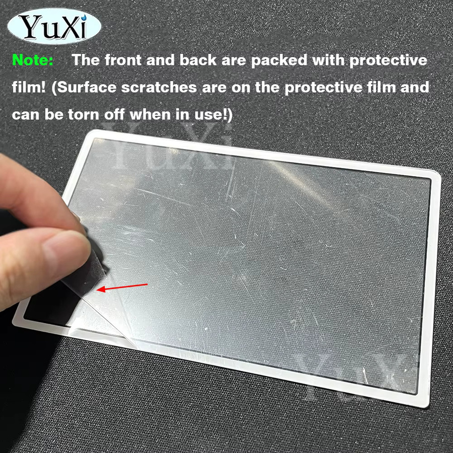 YuXi Ersatz-Oberflächenglas für New 3DS XL LL in Schwarz oder Weiß - Bild 2