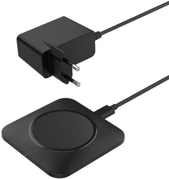 Belkin BoostCharge Pro Kabelloses Universal Easy Align Ladepad 15 W, Schwarz - Bild 1