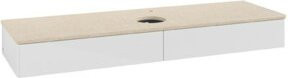 V&B Waschtischunterschrank Antao ohne Frontstruktur in Weiß, B/T: 160 x 50 cm - Bild 1