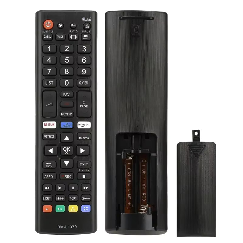 Universelle LG Fernbedienung in Schwarz mit Netflix und Prime Video Schnellzugriffstasten - Bild 4