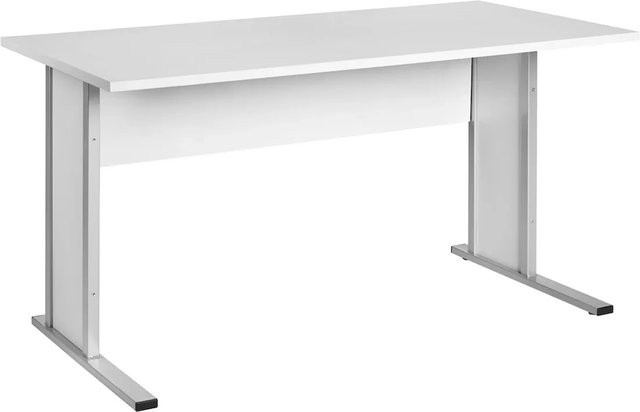 PROREGAL Schreibtisch Lion Large Lichtgrau H x B x T: 70 x 140 x 65 cm - Bild 1