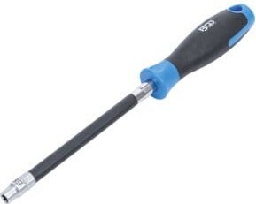 BGS Flexibler Schraubendreher mit Rundgriff E-Profil E 8, Klingenlänge: 150 mm, 70024 - Bild 1