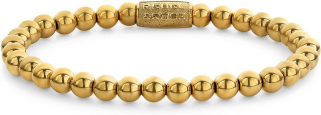 Rebel & Rose Armband, Edelstahl, Gold, Herren - Bild 1