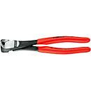 Knipex Kraft-Vornschneider in Schwarz-Rot mit Kunststoffbeschichtung, 160 mm - Bild 3