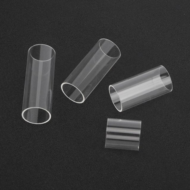 Glas Gitarren-Slide und Bass-Slide Set in Transparent und Grau für hellen Ton - Bild 1