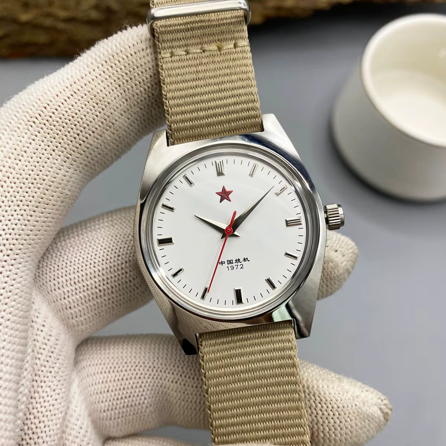 HEIMDALLR Analoguhr, Handaufzug, Edelstahl, 36 mm, Herren - Bild 3