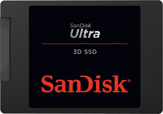 SanDisk Ultra 3D SATA SSD 2,5 Zoll 2TB Schwarz - Bild 1