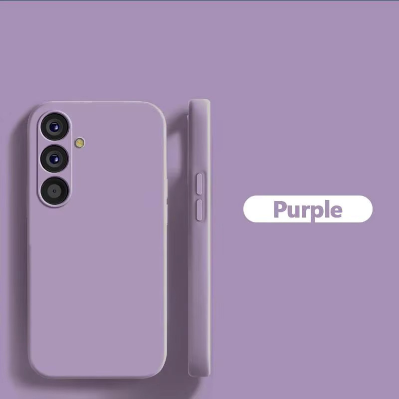 Matte Silikonhülle für Samsung Galaxy A17 A37 A57 A07 in Weiß - Bild 3