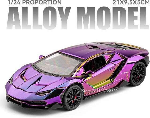 Revuelto LP700 Sportwagen, Modellspielzeug, 1:24, mit Ton und Licht, ab 14 Jahren - Bild 1