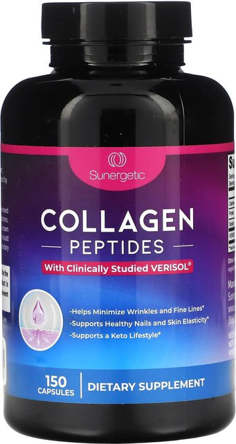 Sunergetic Kollagenpeptid, 150 Kapseln, Unisex - Bild 1
