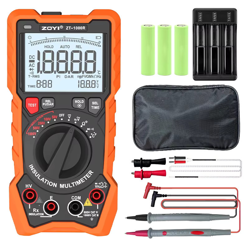 ZOYI ZT-1000R Two-in-one digitales Megaohmmeter Multimeter und Isolationswiderstandstester bis 1000V - Bild 5