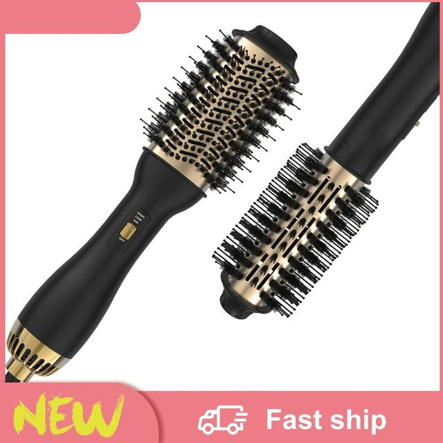 Lisapro Heißluftbürste, Schwarz-Gold, Unisex - Bild 1