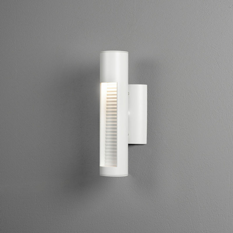 Konstsmide Udine LED-Außenwandleuchte in Weiß, B/H: 30 x 7,5 cm - Bild 3