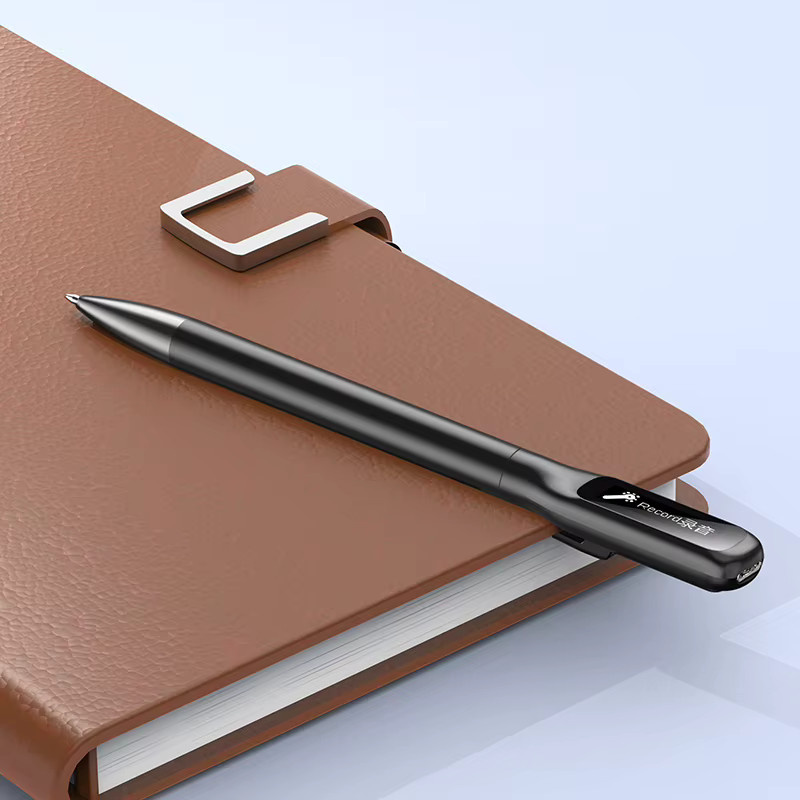 Famue Intelligenter Aufnahmestift mit Sprachaufzeichnung und USB-C Anschluss, Mini-Geheimrekorder in Schwarz mit 360 Grad Omnidirektionaler Aufnahme und direkter Dateiübertragung an Smartphones - Bild 2