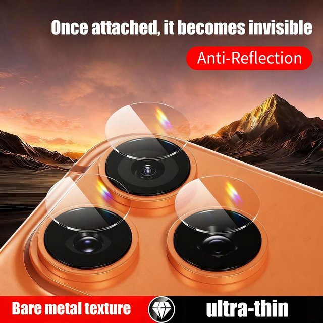 Darui 3C Accessories Kameraobjektiv Schutz aus gehärtetem Glas für iPhone Modelle in Transparent - Bild 1