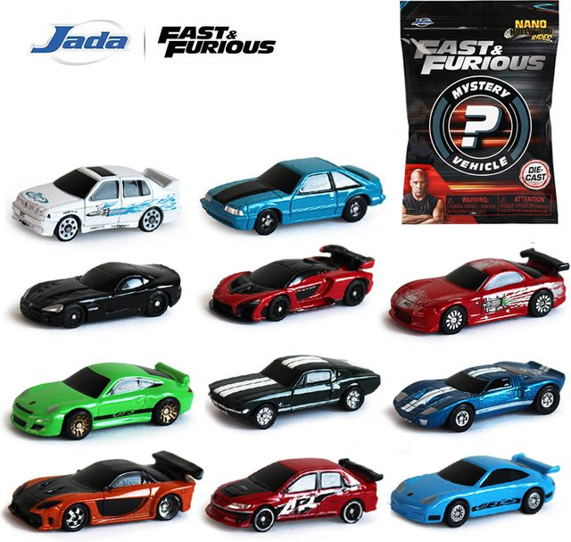JADA Fast & Furious Miniaturautos, Druckguss-Metall, 1:128, Set / Bundle - Bild 1