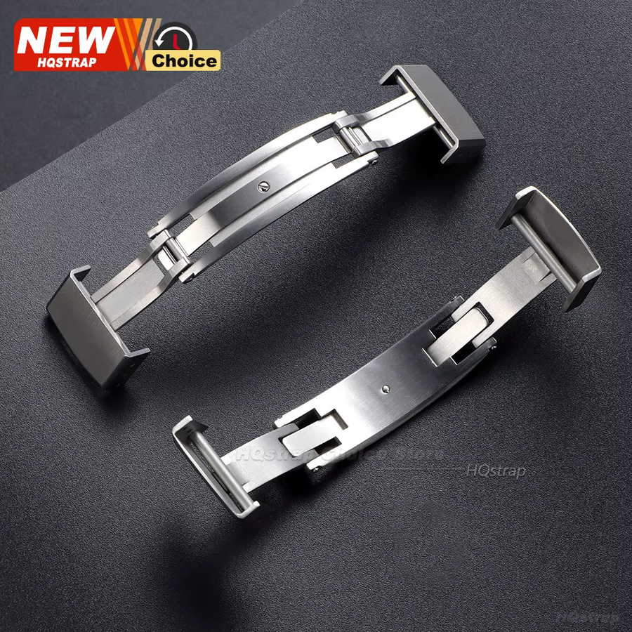 HQstrap Armbandverschluss Edelstahl, Silber, Unisex - Bild 4