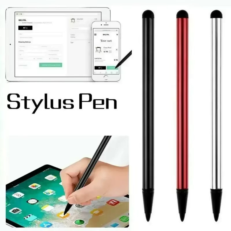 Universeller Dual-Use-Bildschirmstift in Schwarz für iPad, Lenovo, Android, Xiaomi und Samsung, kapazitiver Stylus - Bild 2