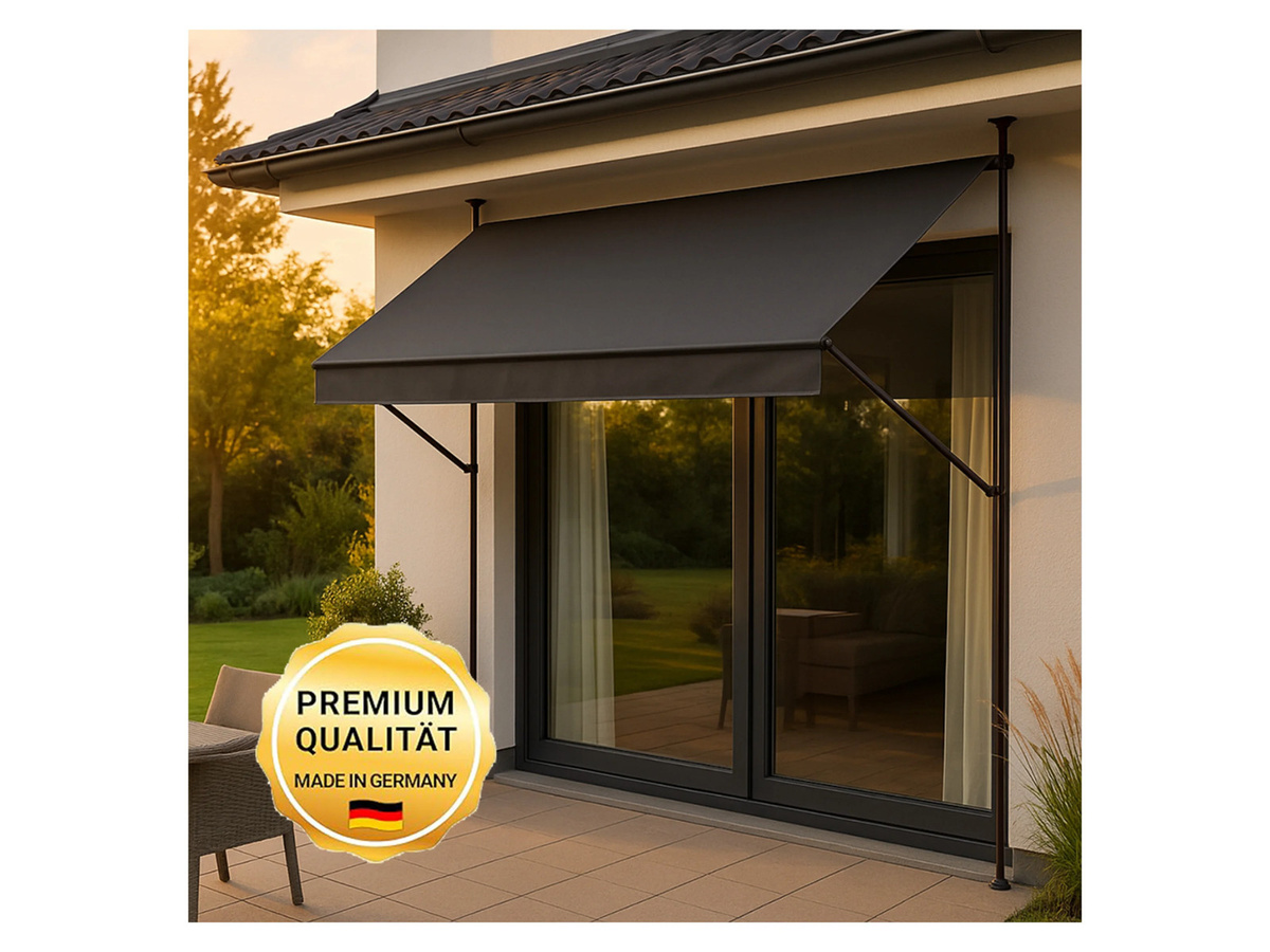 Angerer Klemmmarkise Style Anthrazit B: 350 cm, H: 150 cm - Bild 2