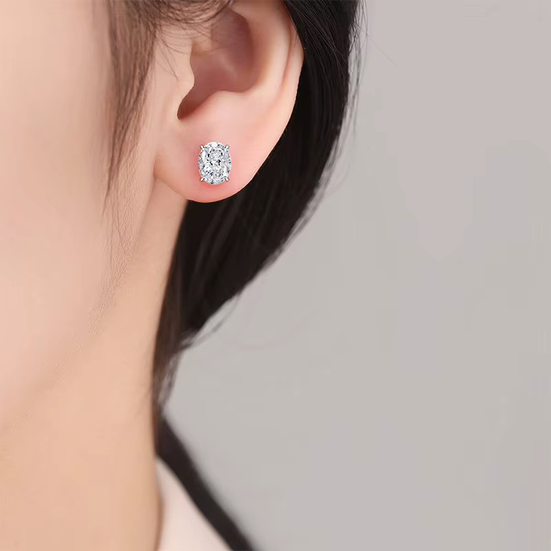 Ohrstecker 925 Silber, Diamant, Damen - Bild 2