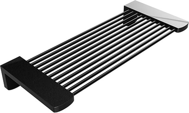Brillantbad BARK Duschablage aus Messing in Schwarz, B/H/T: 27,0 x 11,0 x 4,0 cm, zum Bohren - Bild 1