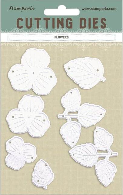 Stanzschablone Flowers im Format A6 - Bild 1