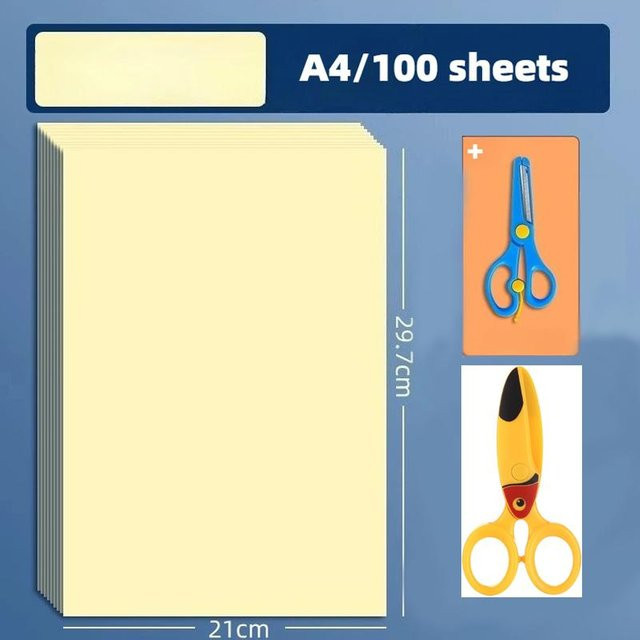 100 Stück Origami Bastelpapier Set in 10 Farben für Kinder zum DIY Faltpapier Basteln - Bild 1