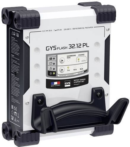 GYS GYSFLASH 32.12 PL 027381 Automatikladegerät 12V 30A in Weiß - Bild 1