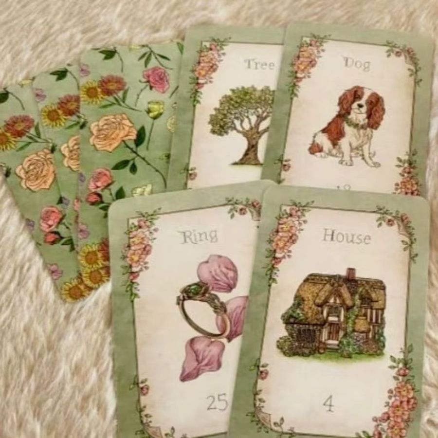 Floraneum Lenormand Tarot-Orakel, 36 Lenormand-Karten - Bild 2