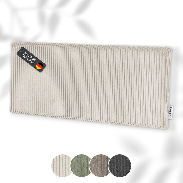 Lycce Wandkissen aus Cord als gepolstertes Wandpaneel für Bett, Sitzbank oder Wohnzimmer - Bild 1