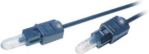 SpeaKa Professional SP-7870240 Toslink Digital-Audio Anschlusskabel, Optical, Schwarz, Länge: 3,00 m - Bild 1