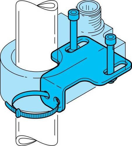 Di-soric Befestigungswinkel 207483 aus Aluminium in Blau - Bild 1